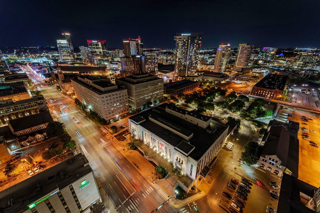 Rooftop view