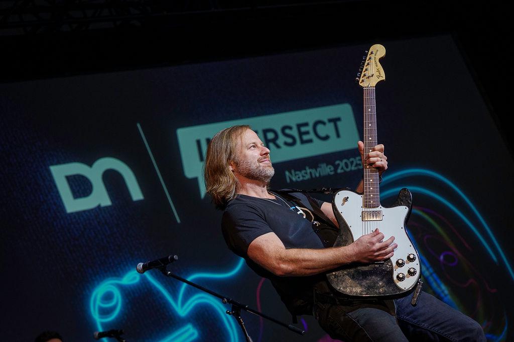Man with guitar